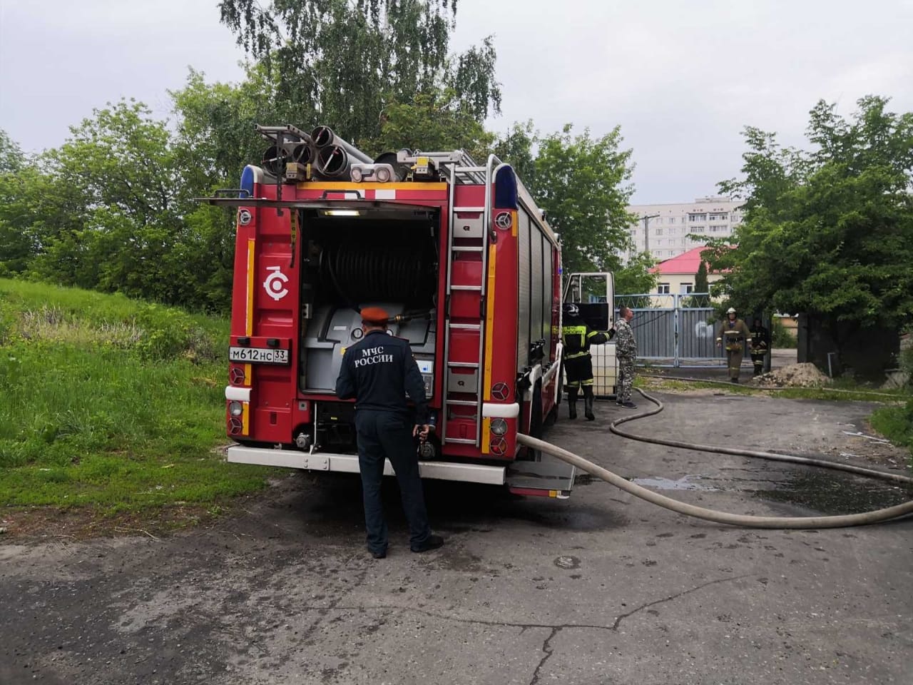 пожар