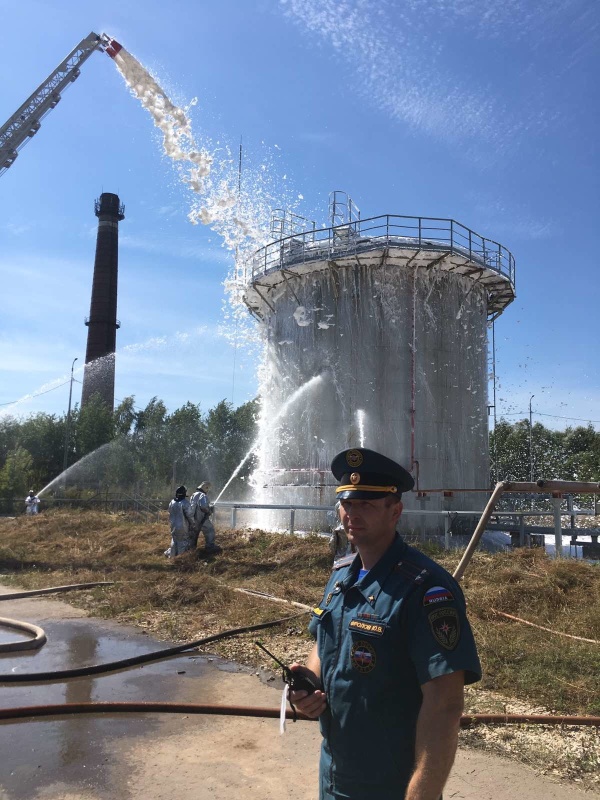 пожарно-тактические учения