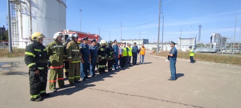 пожарно-тактические учения