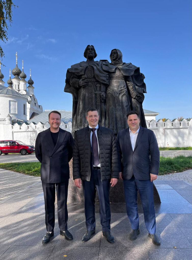 "Нас многое связывает с соседом". Губернатор Нижегородской области Глеб Никитин посетил Муром