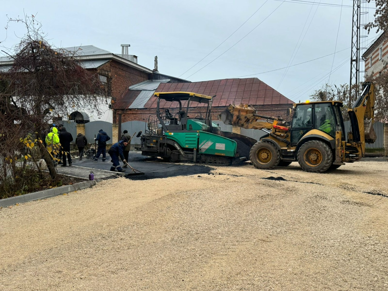 Благоустроенный двор на улице Московской