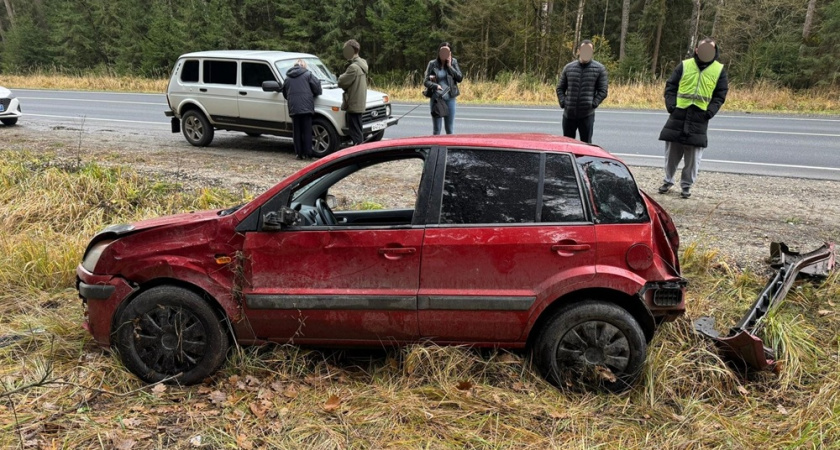 Пьяный житель Судогодского района угнал у знакомой машину и перевернулся на ней