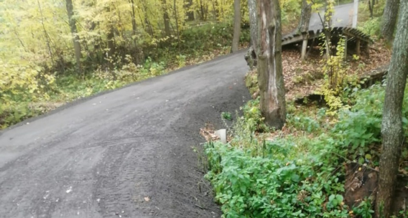 Лыжероллерная трасса в Муроме