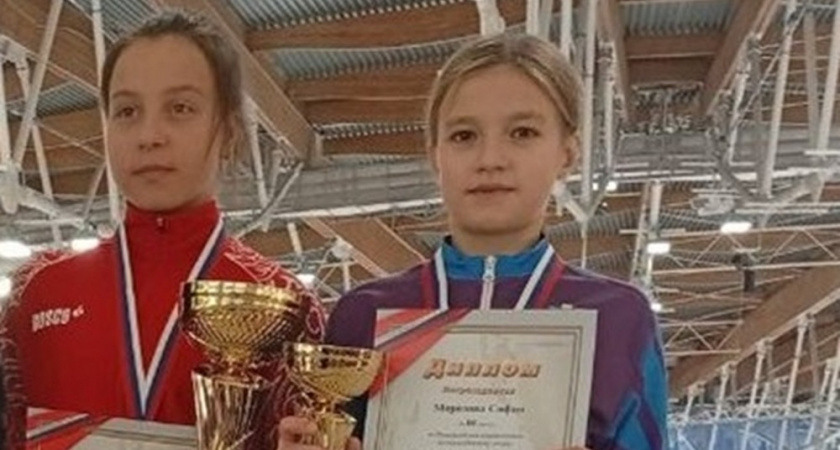 София Морозова на старте