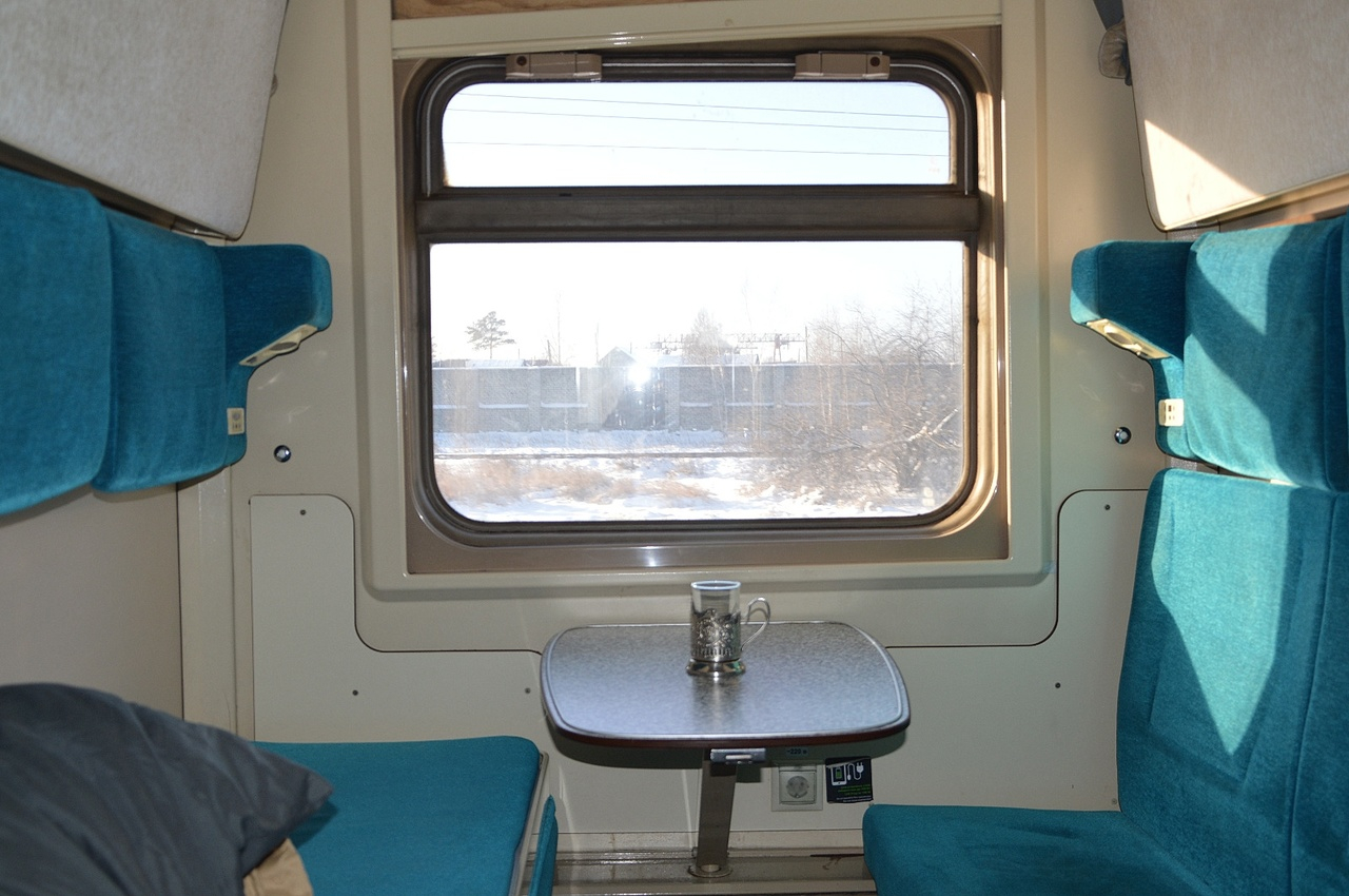 Туристический поезд на фоне Мурома