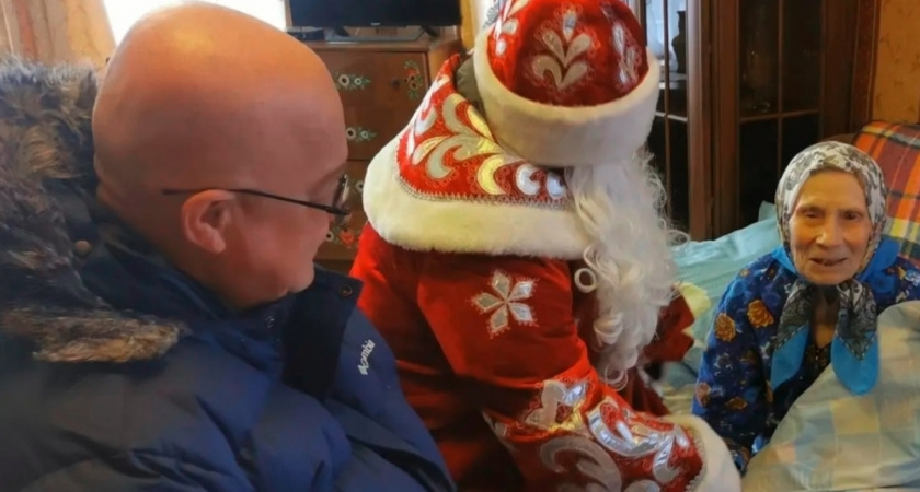 Поздравление ветерана в Гороховецком районе