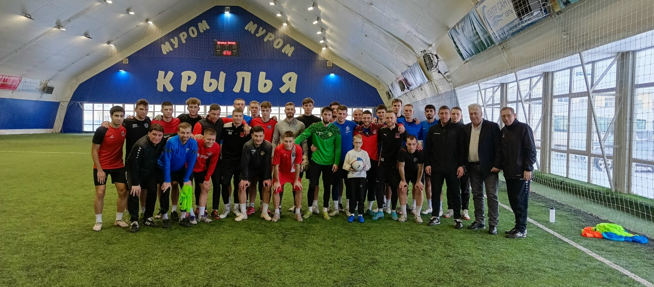 Тимофей на тренировке ФК Муром