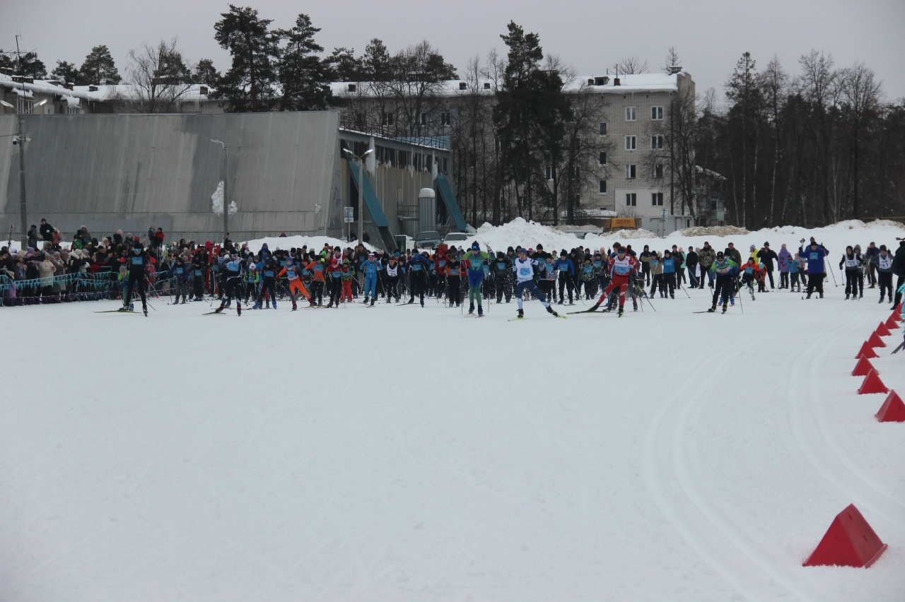 Участники лыжной гонки в Муроме
