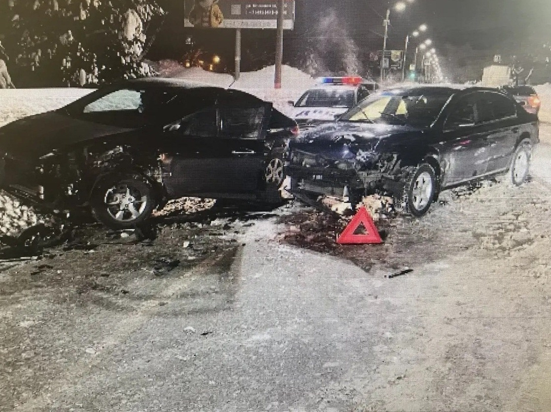 Место ДТП на улице Московской в Муроме