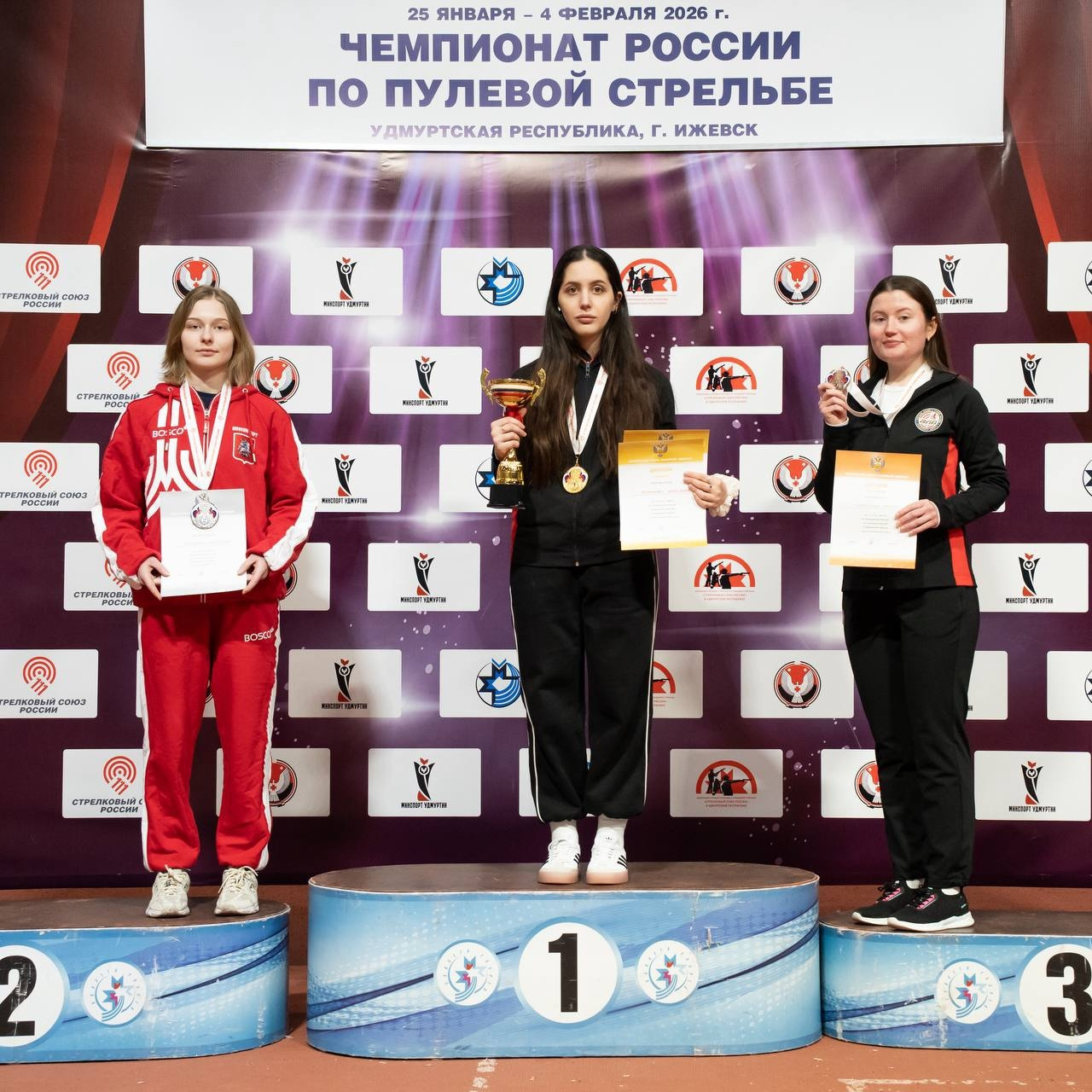 Мария Васильева, муромская спортсменка, бронзовый призёр Чемпионата России по стрельбе