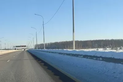 Очистка трассы М-12 после вмешательства прокуратуры