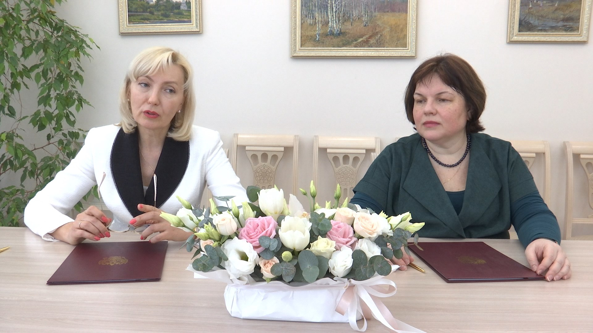 Подписание соглашения о сотрудничестве между Управлением образования и Муромским историко-художественным музеем