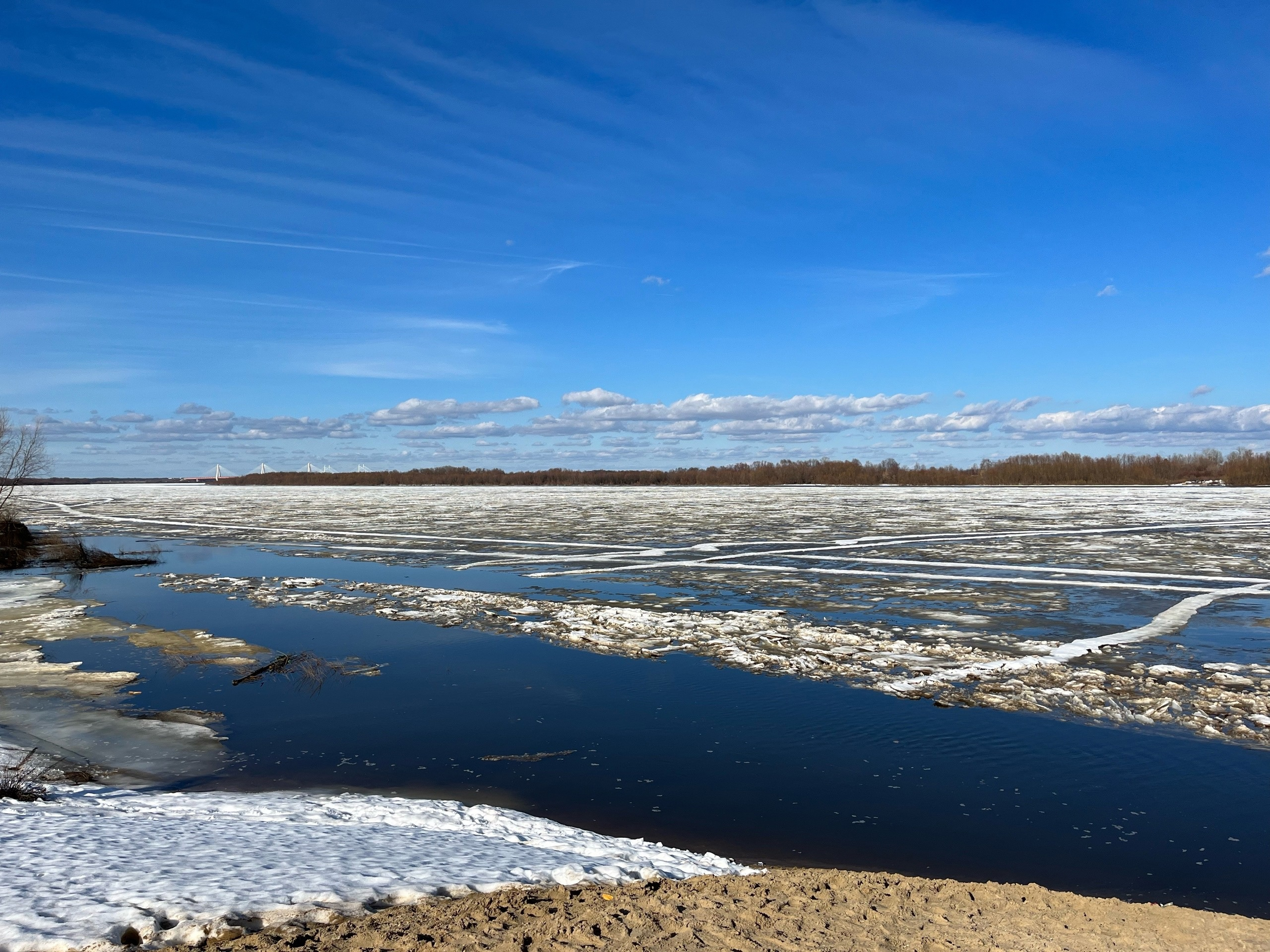 Иллюстрация к новости о весеннем половодье во Владимирской области