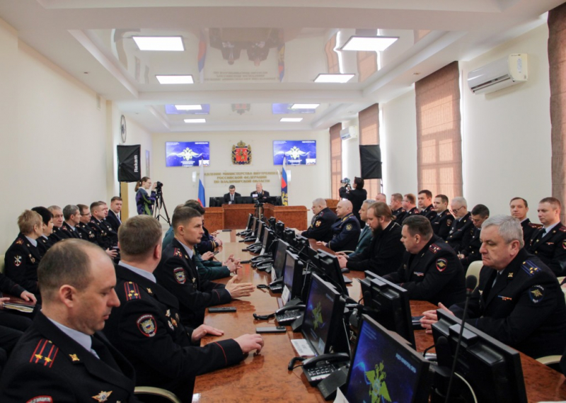 Владимир Колокольцев представляет нового начальника УМВД по Владимирской области