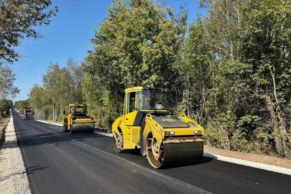 Карта или схема дорожных работ во Владимирской области по нацпроекту