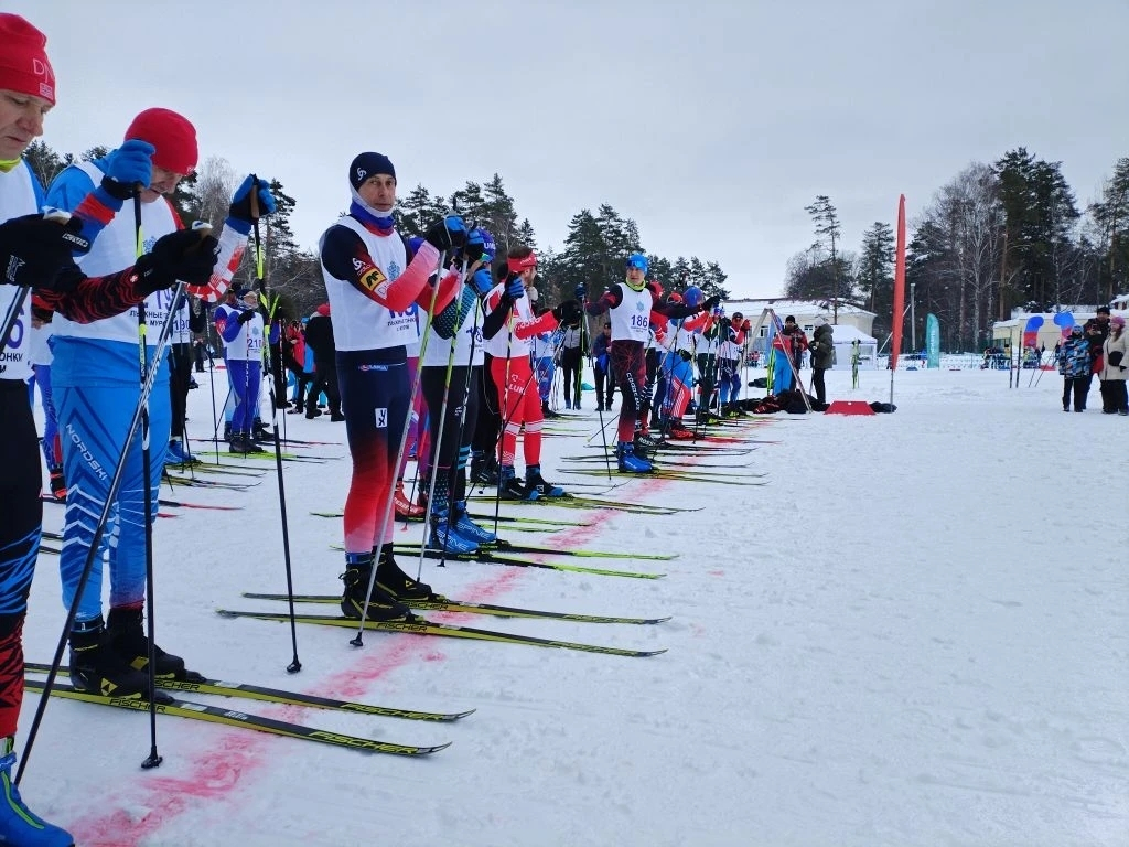 Участники лыжных соревнований памяти В.А. Муратова в Муроме