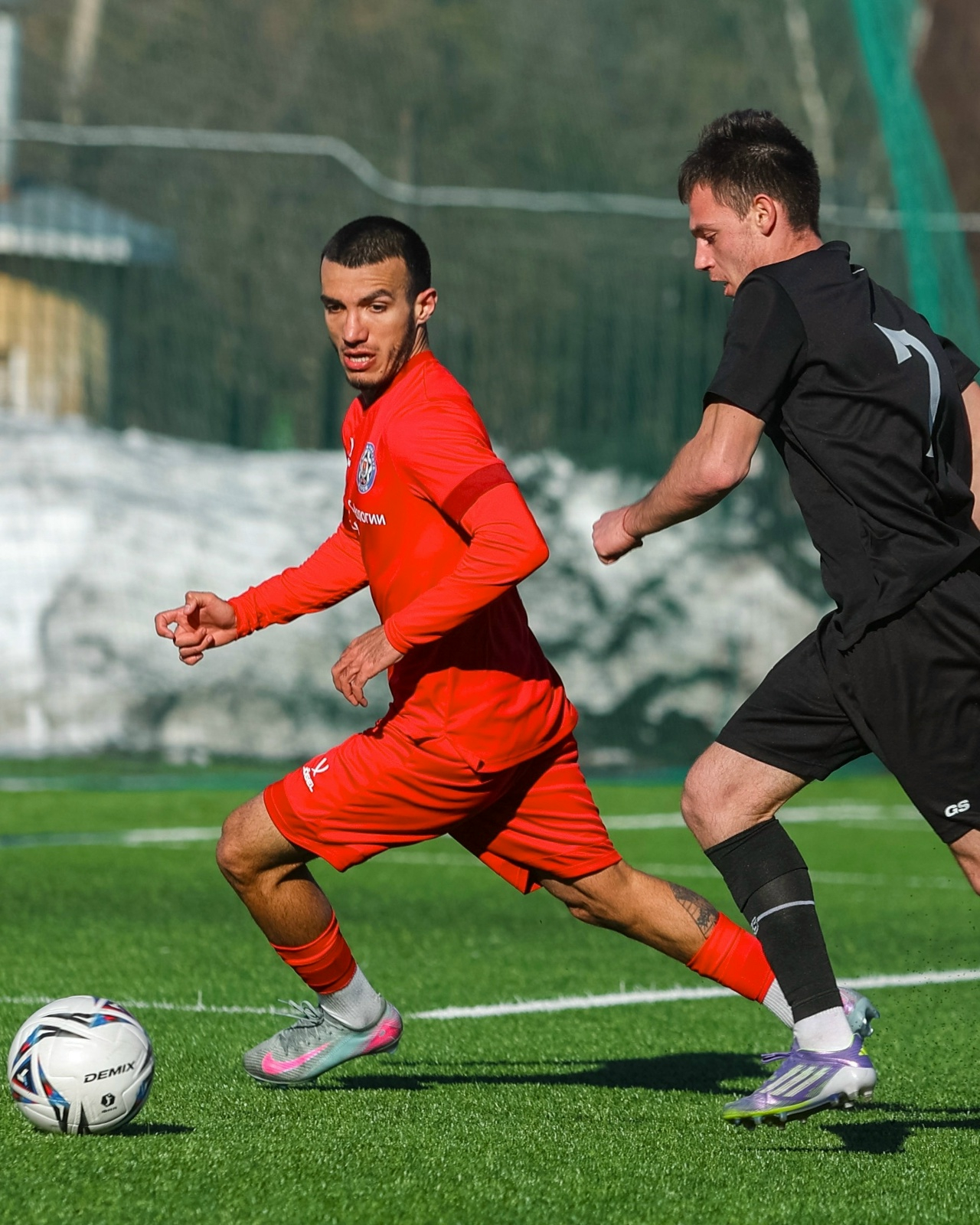 Футбольный клуб Муром на тренировке