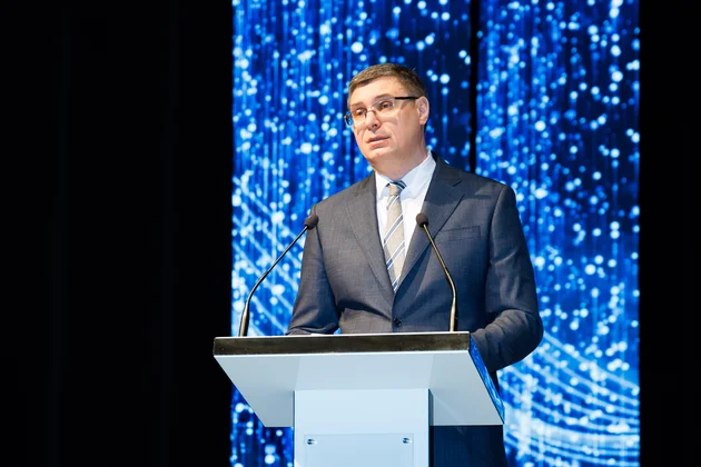 Участники церемонии награждения в филармонии