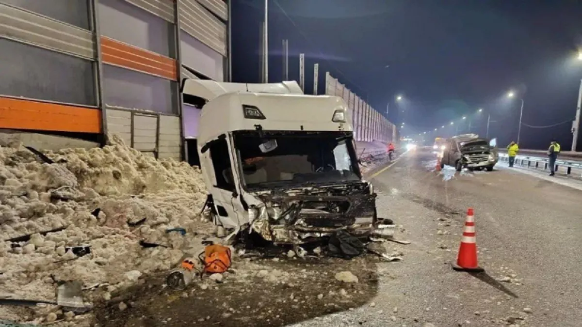 ДТП с грузовиком на трассе под Муромом