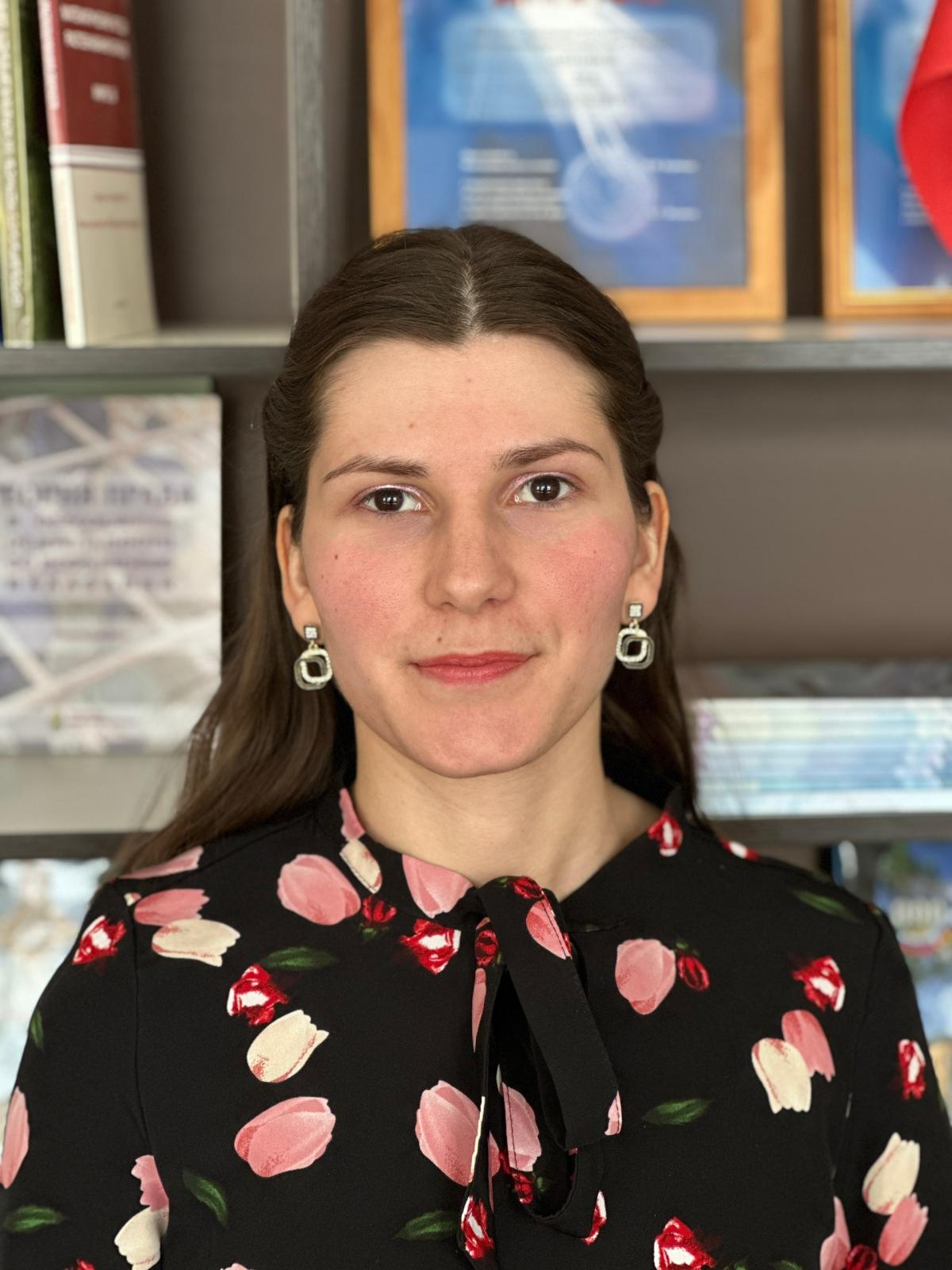 Студентка Светлана Ермолаева на олимпиаде