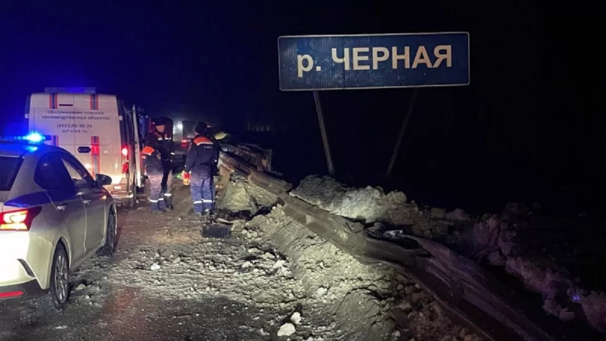 ДТП с большегрузом на трассе М-12 под Муромом