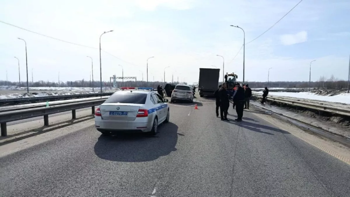 В массовом ДТП в Муромском районе пострадали четыре человека