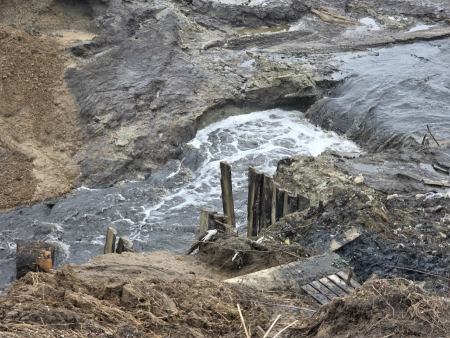 Последствия паводка в Панфилово