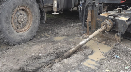 Завершающие этапы работ на коллекторе