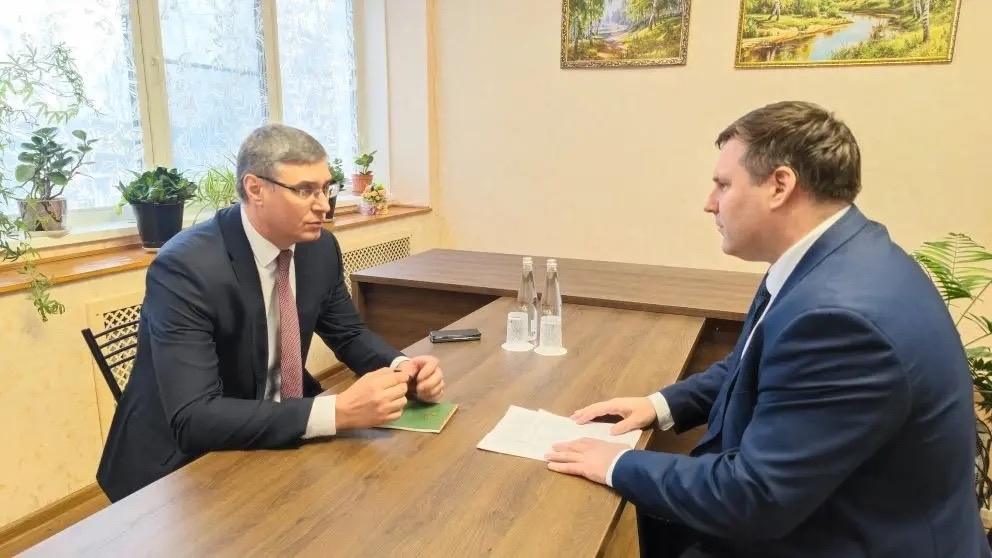 Глава Муромского округа Евгений Рычков на совещании