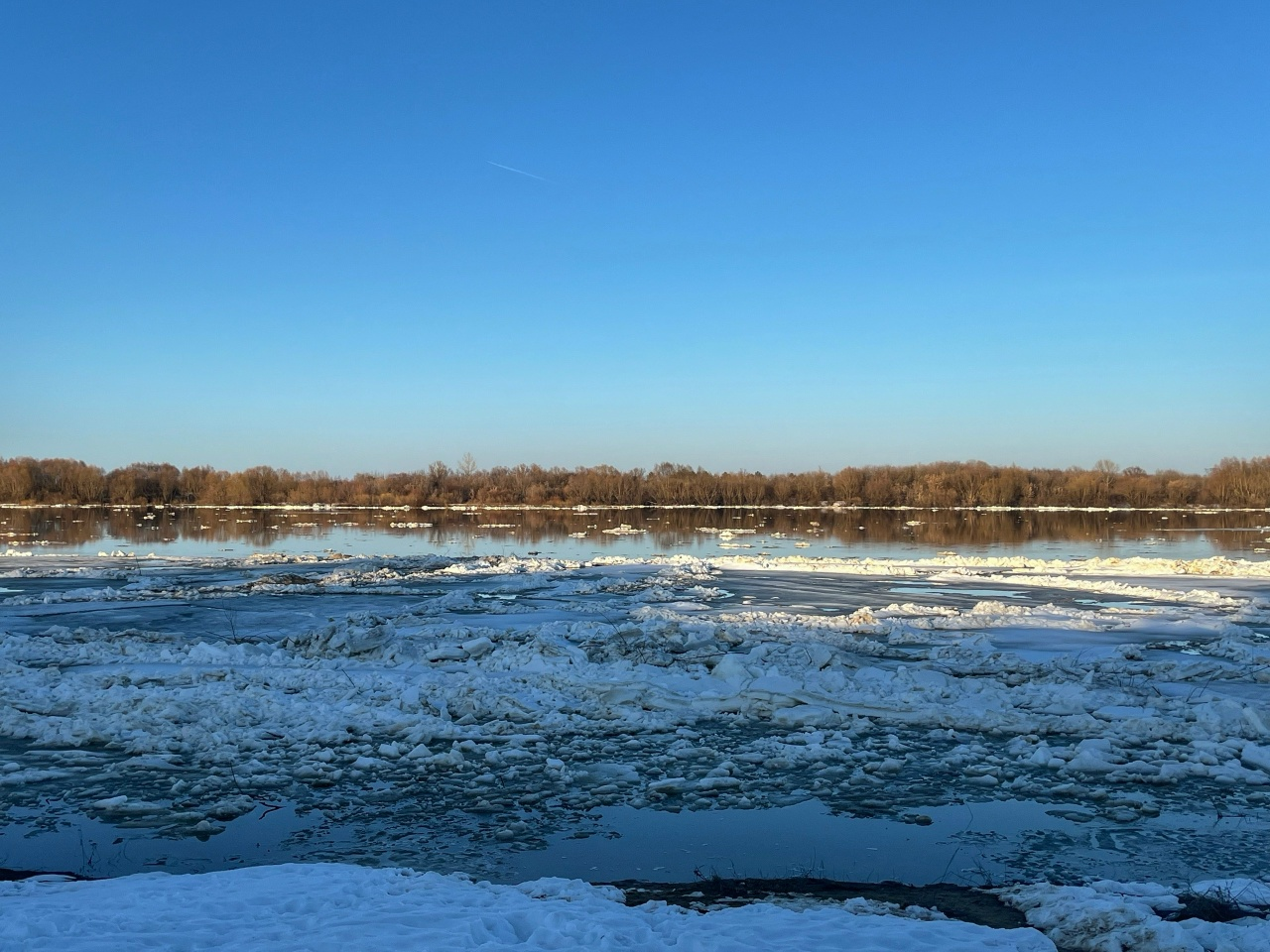 Мониторинг уровня воды в реке Оке