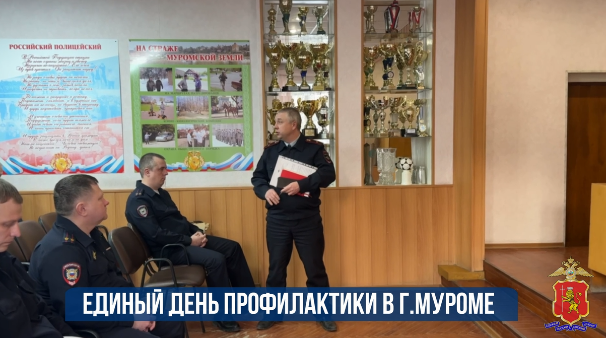 Иллюстрация к новости о Едином дне профилактики в Муроме