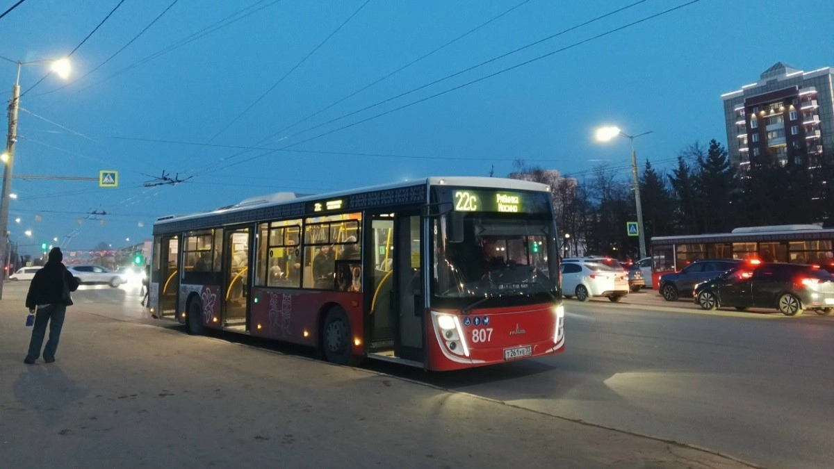 Схема движения общественного транспорта во Владимире